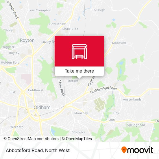 Abbotsford Road map