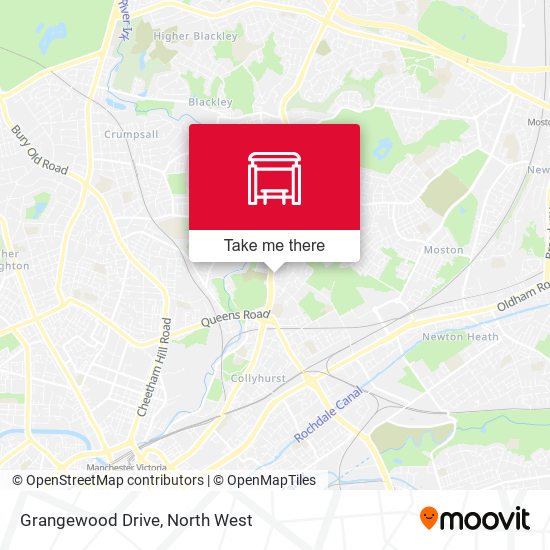 Grangewood Drive map