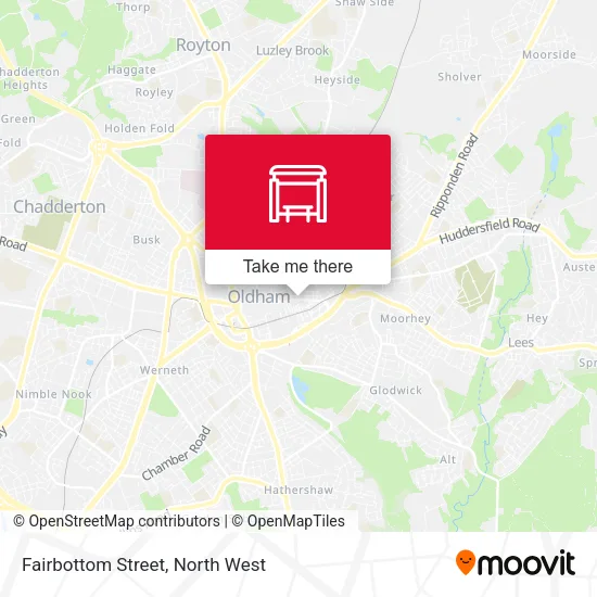 Fairbottom Street map
