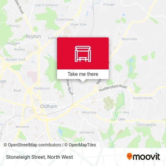 Stoneleigh Street map
