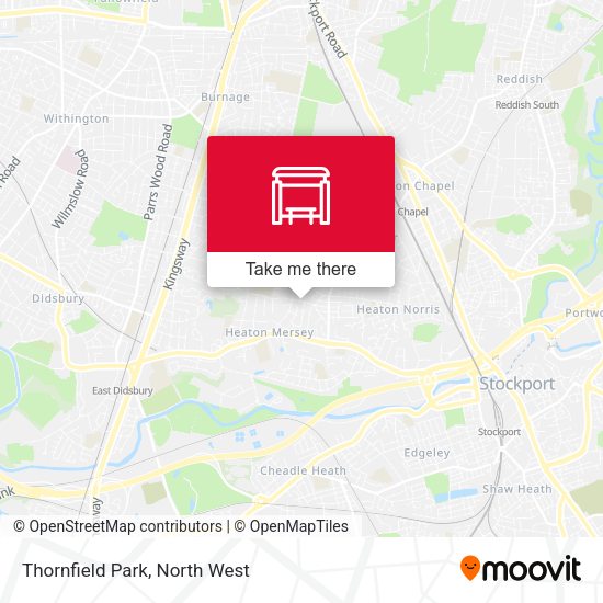 Thornfield Park map