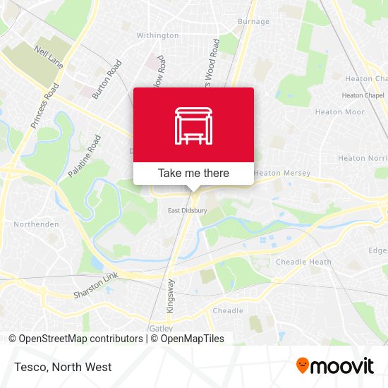 Tesco map