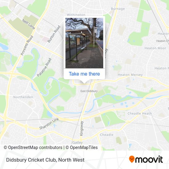 Didsbury Cricket Club map