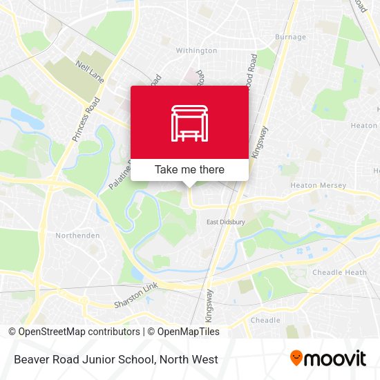 Beaver Road Junior School map
