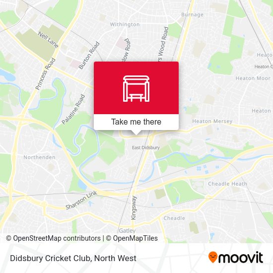 Didsbury Cricket Club map
