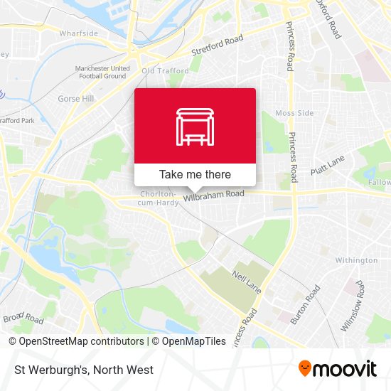 St Werburgh's map