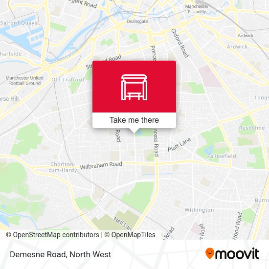 Demesne Road map