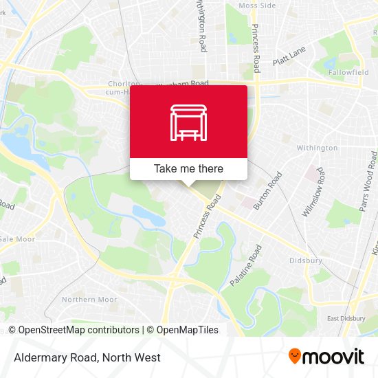 Aldermary Road map