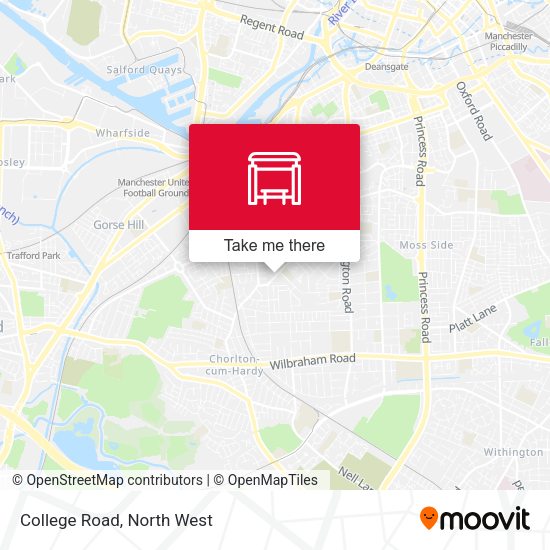 College Road map