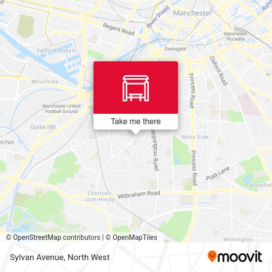 Sylvan Avenue map