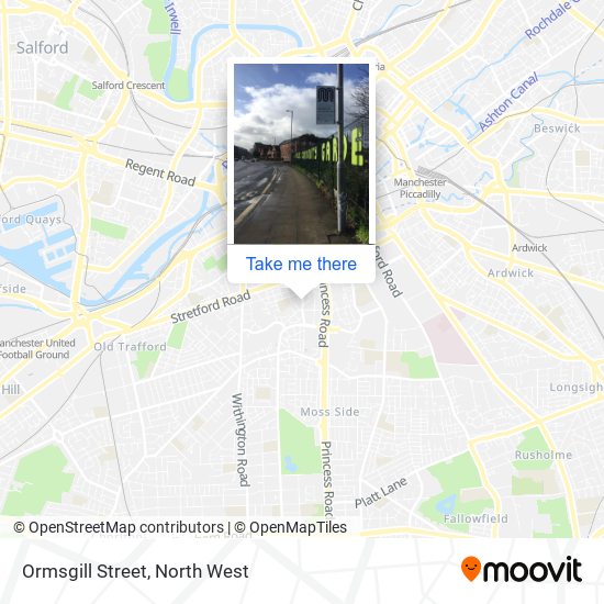 Ormsgill Street map