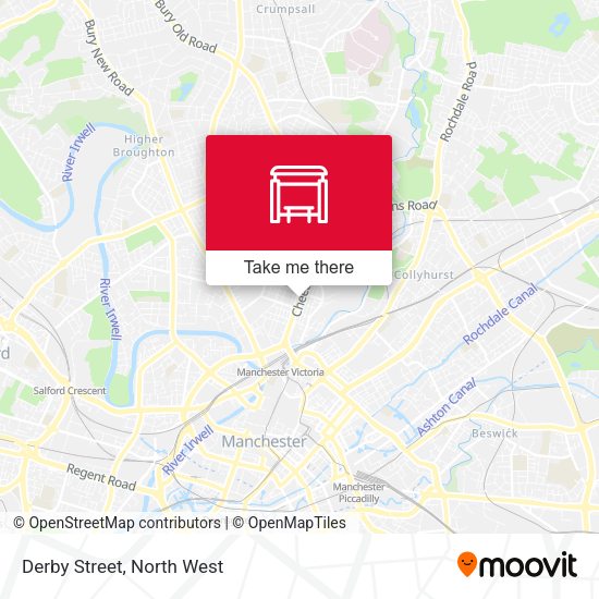 Derby Street map