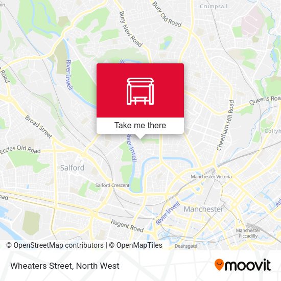Wheaters Street map