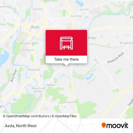 Asda map