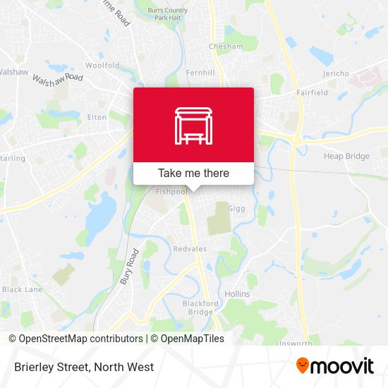 Brierley Street map