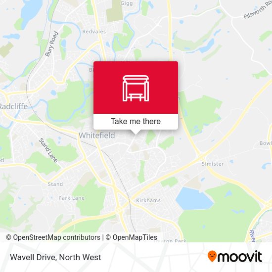 Wavell Drive map