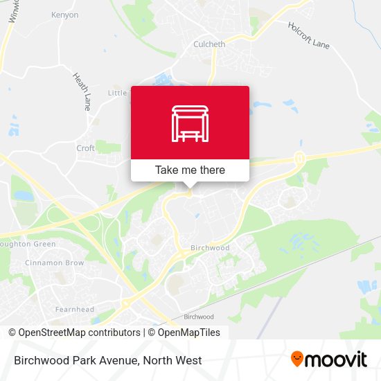 Birchwood Park Avenue map