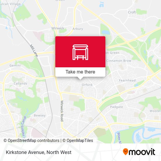 Kirkstone Avenue map