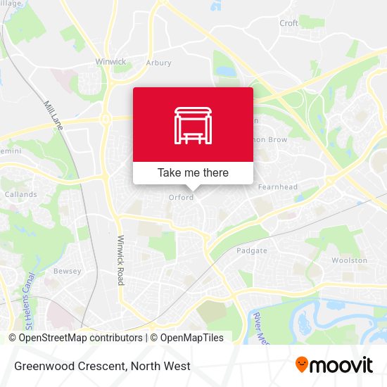 Greenwood Crescent map