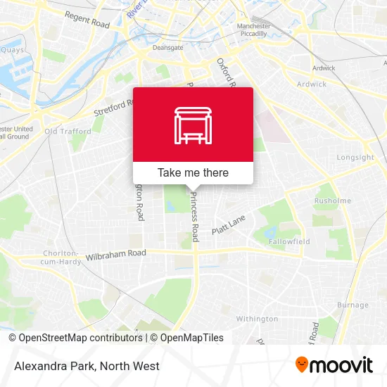 Alexandra Park map