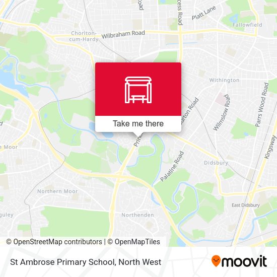 St Ambrose Primary School map