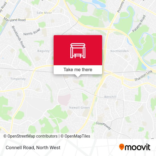 Connell Road map