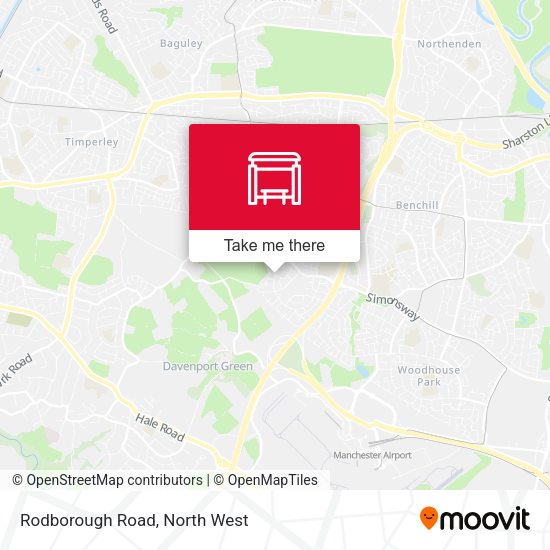 Rodborough Road map