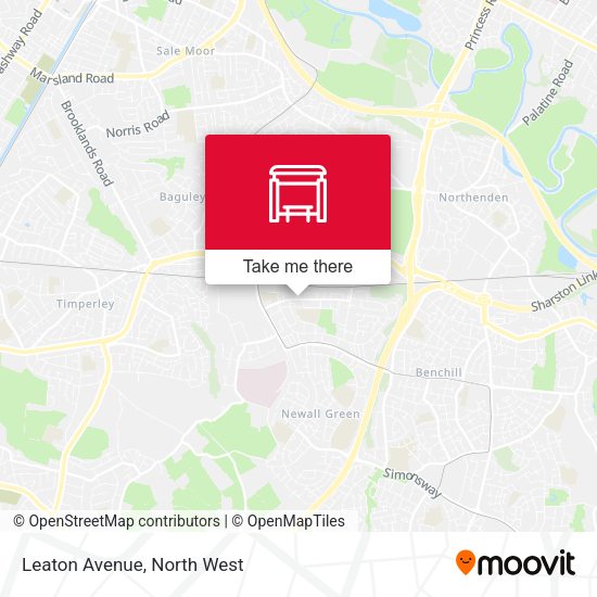 Leaton Avenue map
