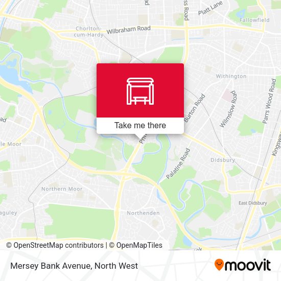 Mersey Bank Avenue map