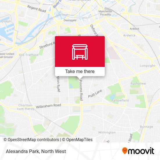 Alexandra Park map