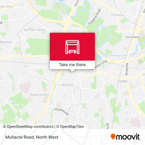 Mullacre Road map