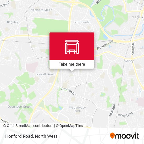 Honford Road map