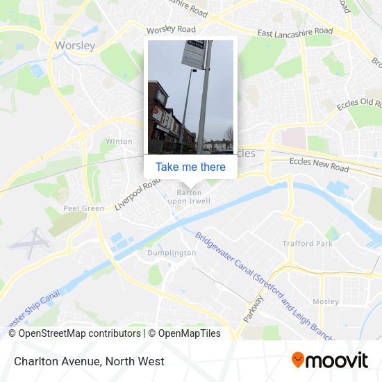 Charlton Avenue map
