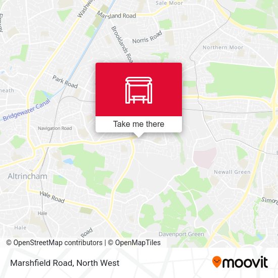 Marshfield Road map