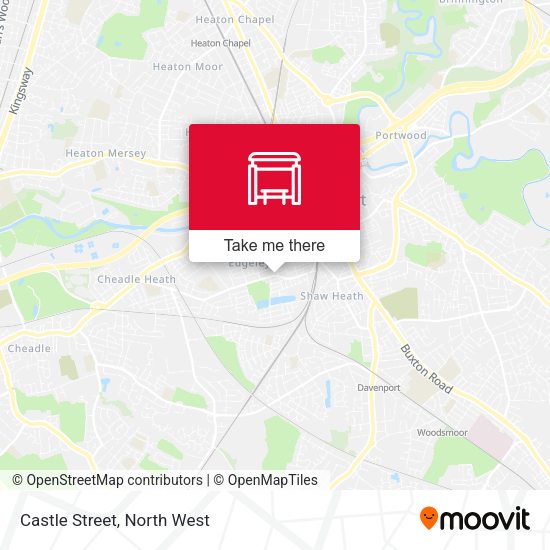 Castle Street map