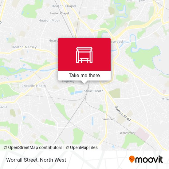 Worrall Street map