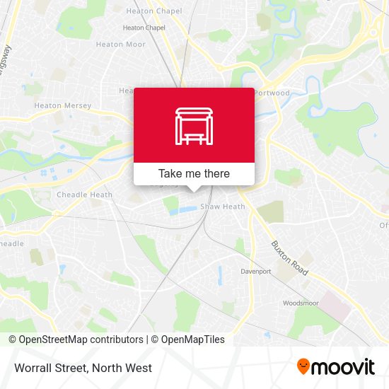 Worrall Street map