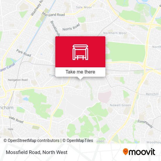 Mossfield Road map