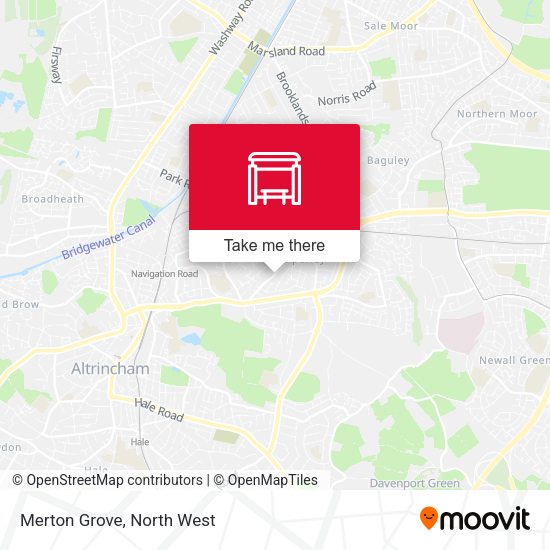 Merton Grove map