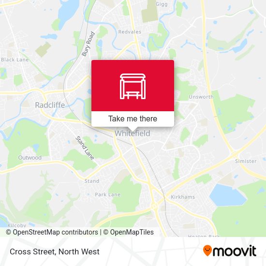 Cross Street map