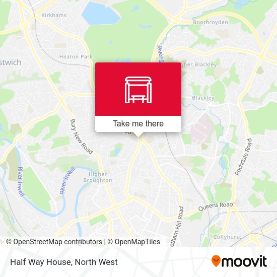 Half Way House map