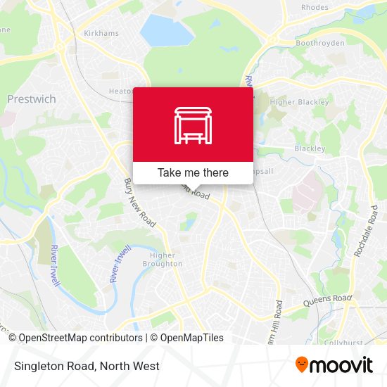 Singleton Road map
