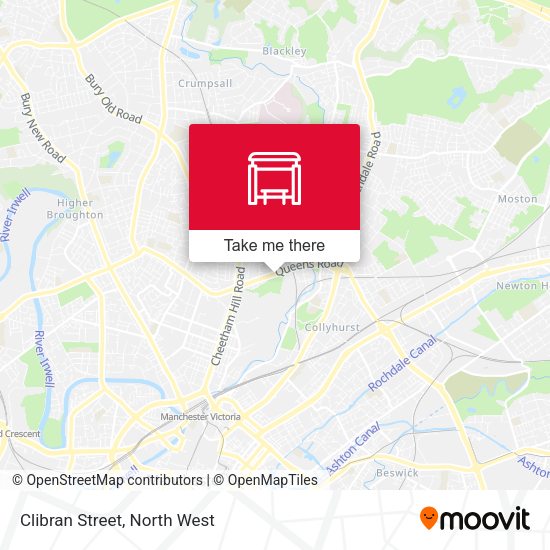 Clibran Street map