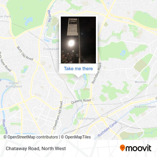 Chataway Road map