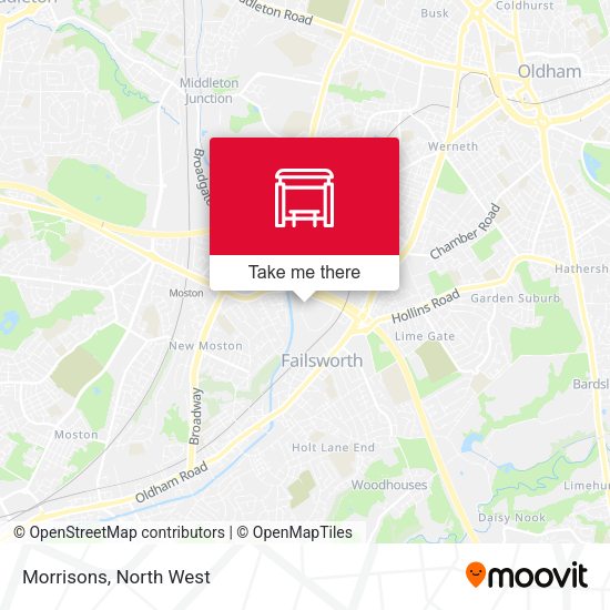 Morrisons map