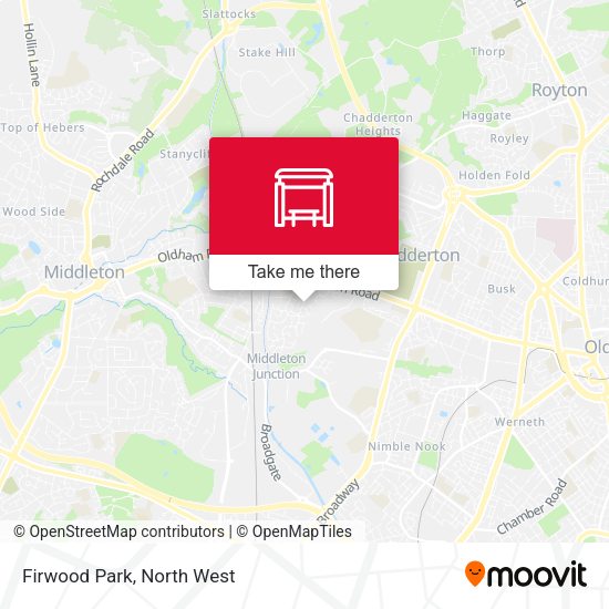 Firwood Park map