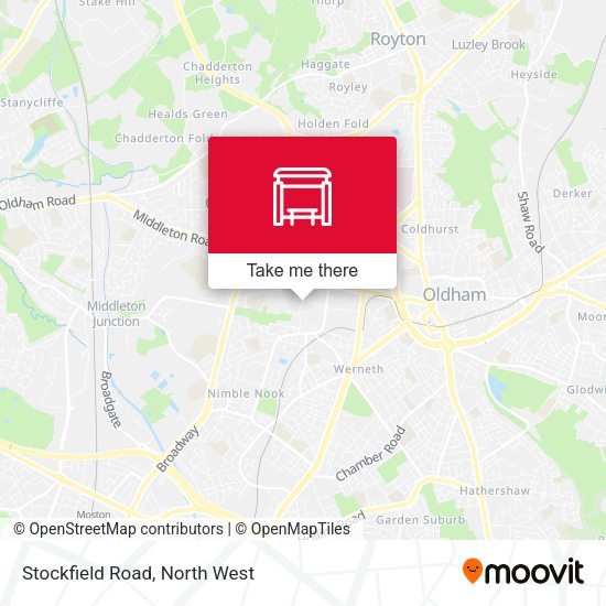 Stockfield Road map
