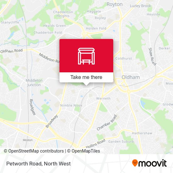 Petworth Road map