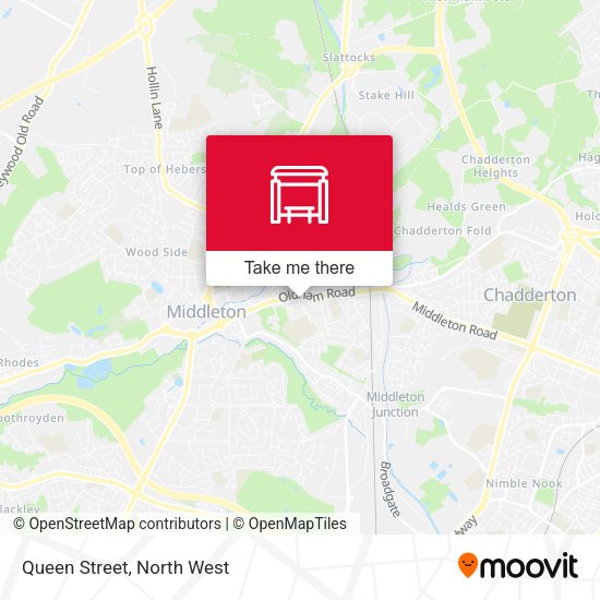 Queen Street map