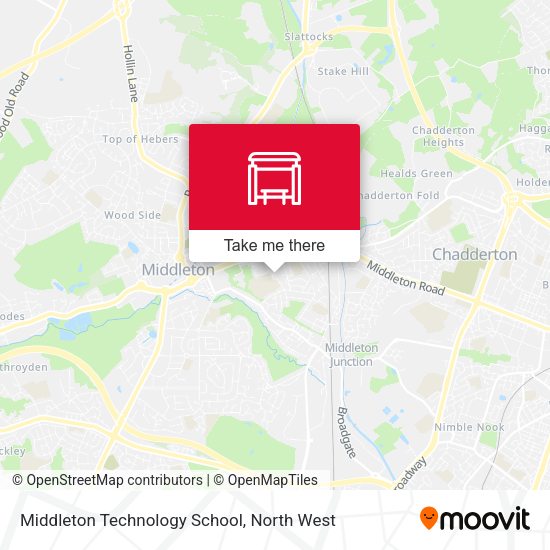 Middleton Technology School map